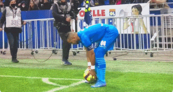 西甲第19轮巴萨主场3-1逆转马竞 奥尔莫进球